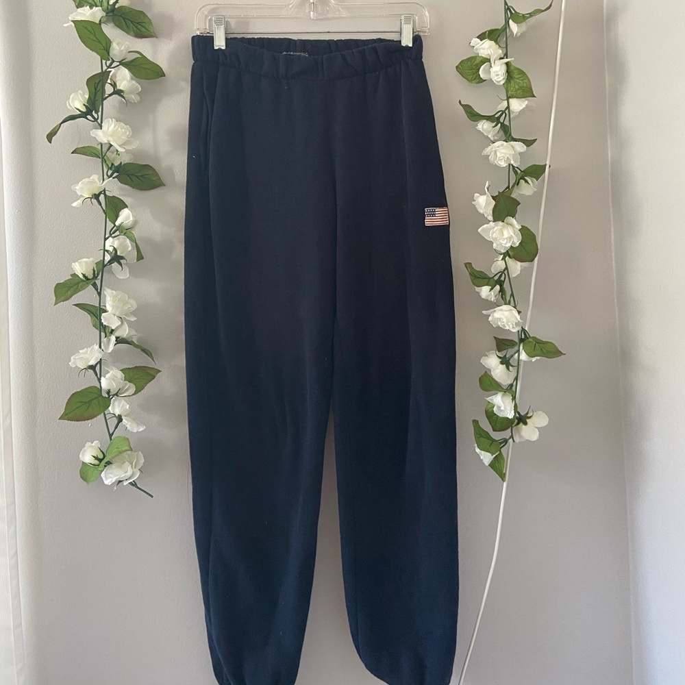 brandy melville navy sweatpants!